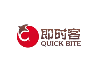 周金进的Quick bite 即食客logo设计