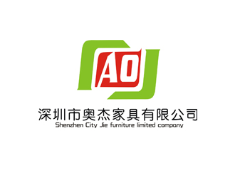 李添春的深圳市奥杰家具有限公司logo设计