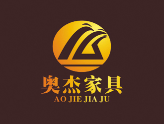 赵波的深圳市奥杰家具有限公司logo设计