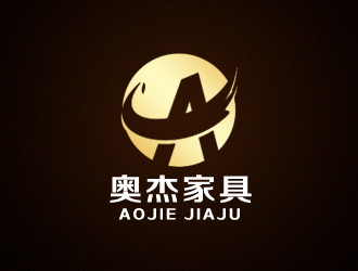 仓小天的深圳市奥杰家具有限公司logo设计