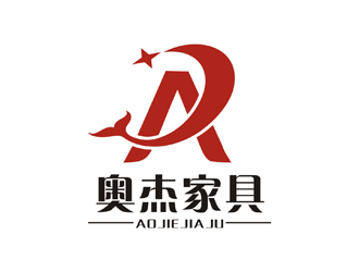 李泉辉的深圳市奥杰家具有限公司logo设计