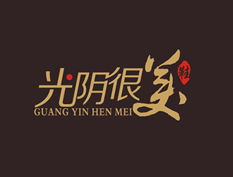廖燕峰的光阴很美logo设计