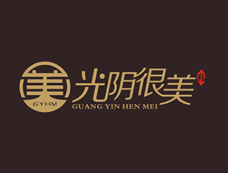 廖燕峰的光阴很美logo设计
