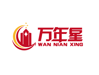 何锦江的万年星logo设计