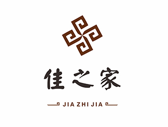 AR科技核心～雪狐设计的佳之家logo设计