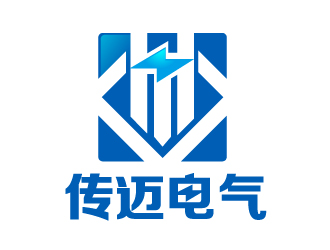 颜俊良的传迈电气logo设计