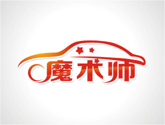 杨福的魔术师logo设计