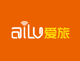 何锦江的爱旅logo设计
