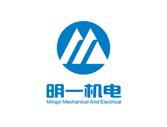 谭家强的明一机电技术logo设计