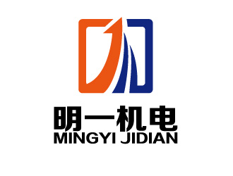 黄程的明一机电技术logo设计