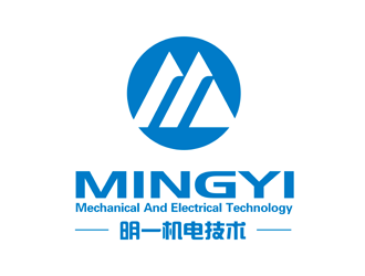 谭家强的明一机电技术logo设计