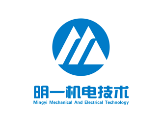 谭家强的明一机电技术logo设计