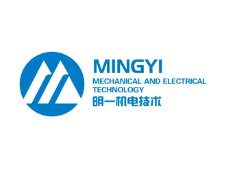 谭家强的明一机电技术logo设计