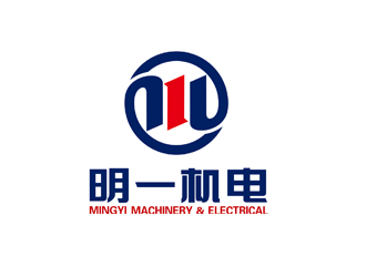 周国强的明一机电技术logo设计