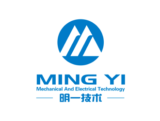 谭家强的明一机电技术logo设计