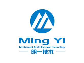 谭家强的明一机电技术logo设计