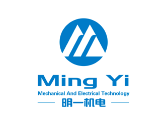 谭家强的明一机电技术logo设计