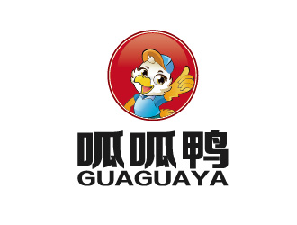 黄程的呱呱鸭logo设计