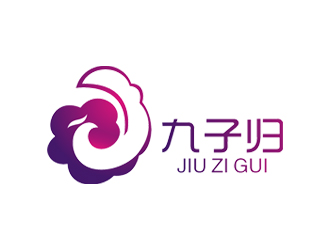 赵波的九子归(北京)针纺织品公司logo设计