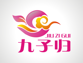 张军代的九子归(北京)针纺织品公司logo设计