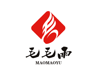 毛毛雨礼仪庆典公司logo设计
