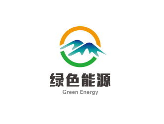 文大为的绿色能源logo设计
