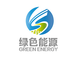 冯浩的绿色能源logo设计