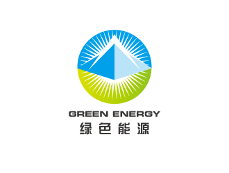 杨剑的绿色能源logo设计