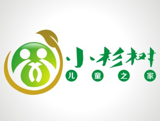 张军代的小杉树儿童之家logo设计