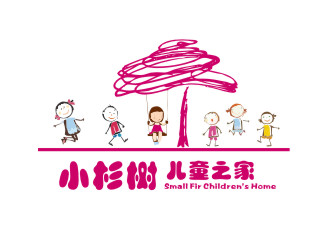 潘达品的小杉树儿童之家logo设计