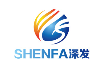 黄程的【深发】摩托车 电动车标志设计logo设计