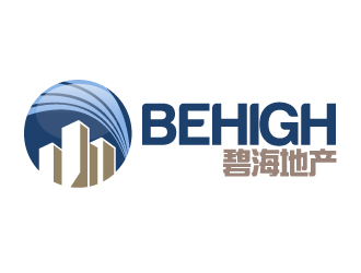 晓熹的碧海地产logo设计