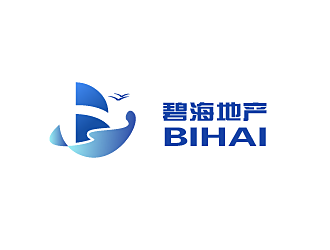 周耀辉的碧海地产logo设计