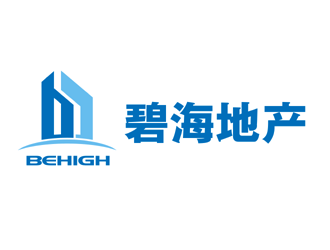 谭家强的碧海地产logo设计