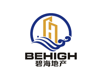 许明慧的碧海地产logo设计