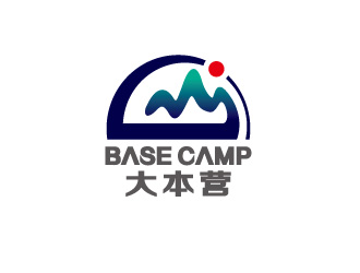 文大为的BASE CAMP 大本营logo设计
