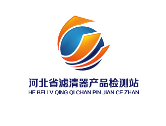 文大为的河北省滤清器产品检测站logo设计