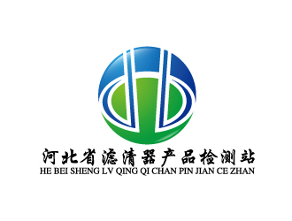 何锦江的河北省滤清器产品检测站logo设计
