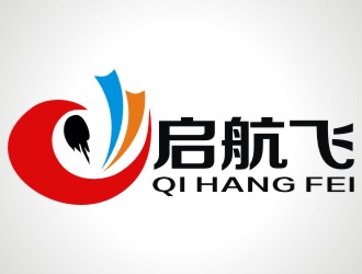 张军代的启航飞体育文化传播logo设计