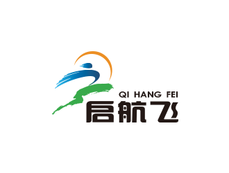 黄安悦的启航飞体育文化传播logo设计