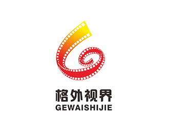 AR科技核心~雪狐设计的格外视界 影视创业公司logo设计