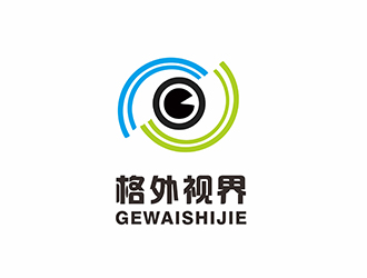 AR科技核心~雪狐设计的格外视界 影视创业公司logo设计