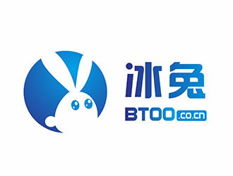 AR科技核心～雪狐设计的冰兔Logo设计logo设计