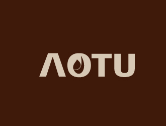 陈兆松的AOTU皮具英文字体商标设计logo设计
