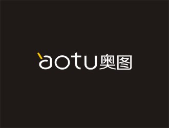 郑国麟的AOTU皮具英文字体商标设计logo设计