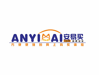 AR科技核心～雪狐设计的安易买logo设计