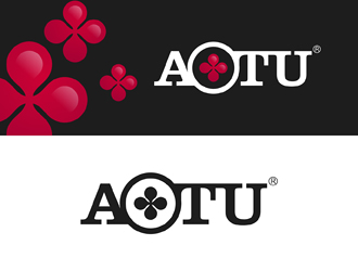 王云飞的AOTU皮具英文字体商标设计logo设计