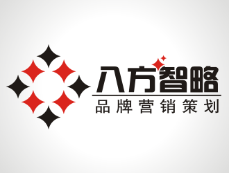 张军代的贵州八方智略品牌营销策划有限公司logo设计