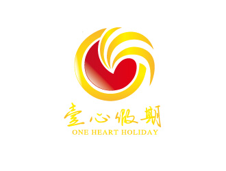 冯浩的壹心假期，以“壹心”为主题！logo设计