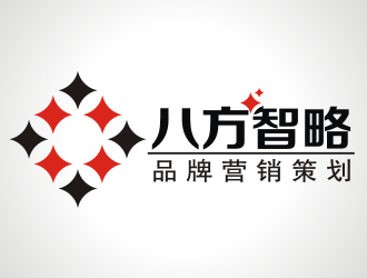 张军代的贵州八方智略品牌营销策划有限公司logo设计